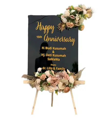 Papan Bunga Akrilik Ciseeng
